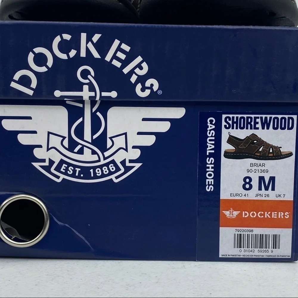 Dockers Shorewood Leather Casual Sandals